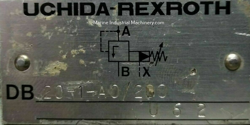 Uchida Rexroth DB 20-1-A0/200 Relief Valve