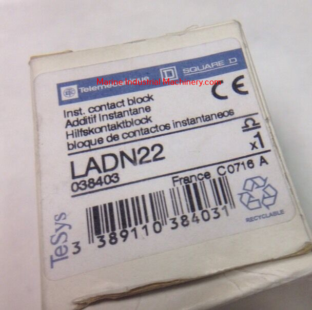 Telemecanique Square D LADN22 Instant Contact Block