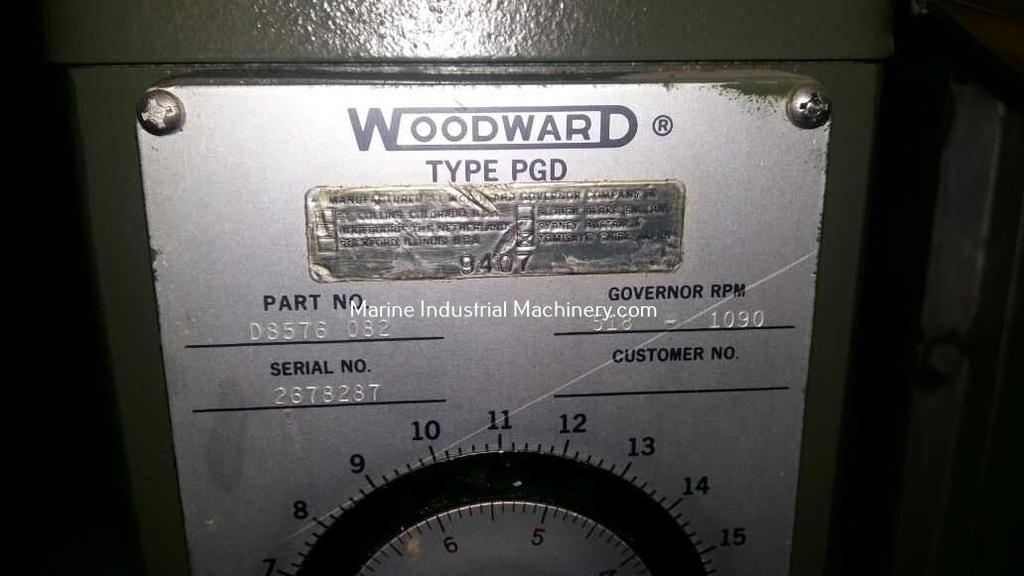 Woodward PGD D8576 082 Governor