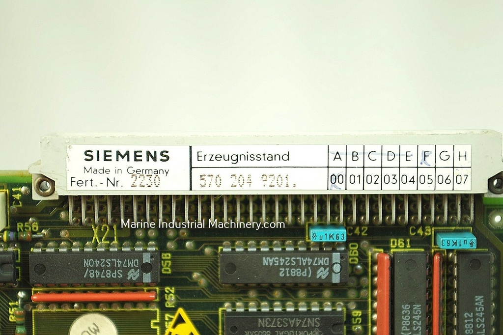 Siemens 6FX1120-4BA01 Interface Pcb Circuit Board