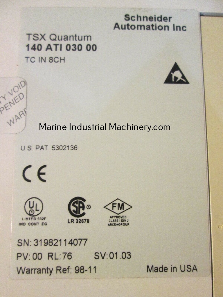 Schneider 140ATI03000 Input Module