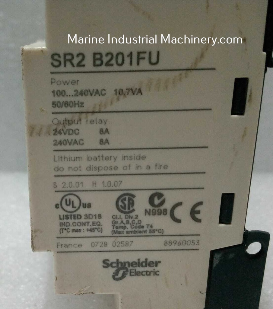 Schneider Electric Zelio SR2 B201FU Logic Relay