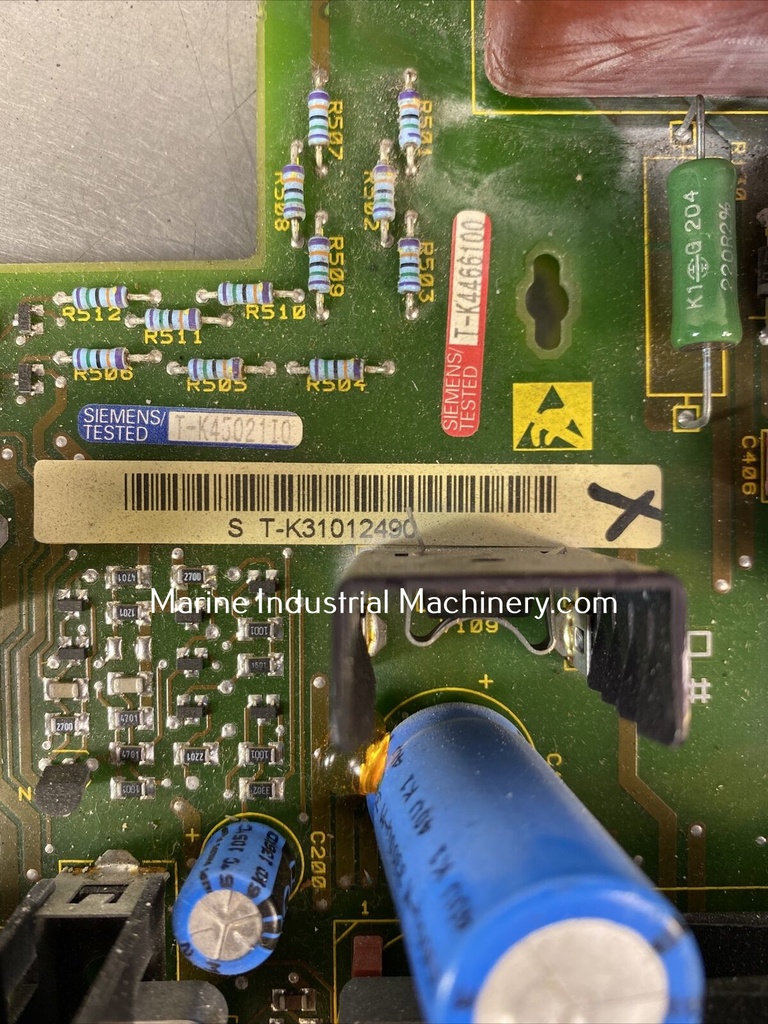 Siemens 6SE7031-7HG84-1JA1 Power Supply Module