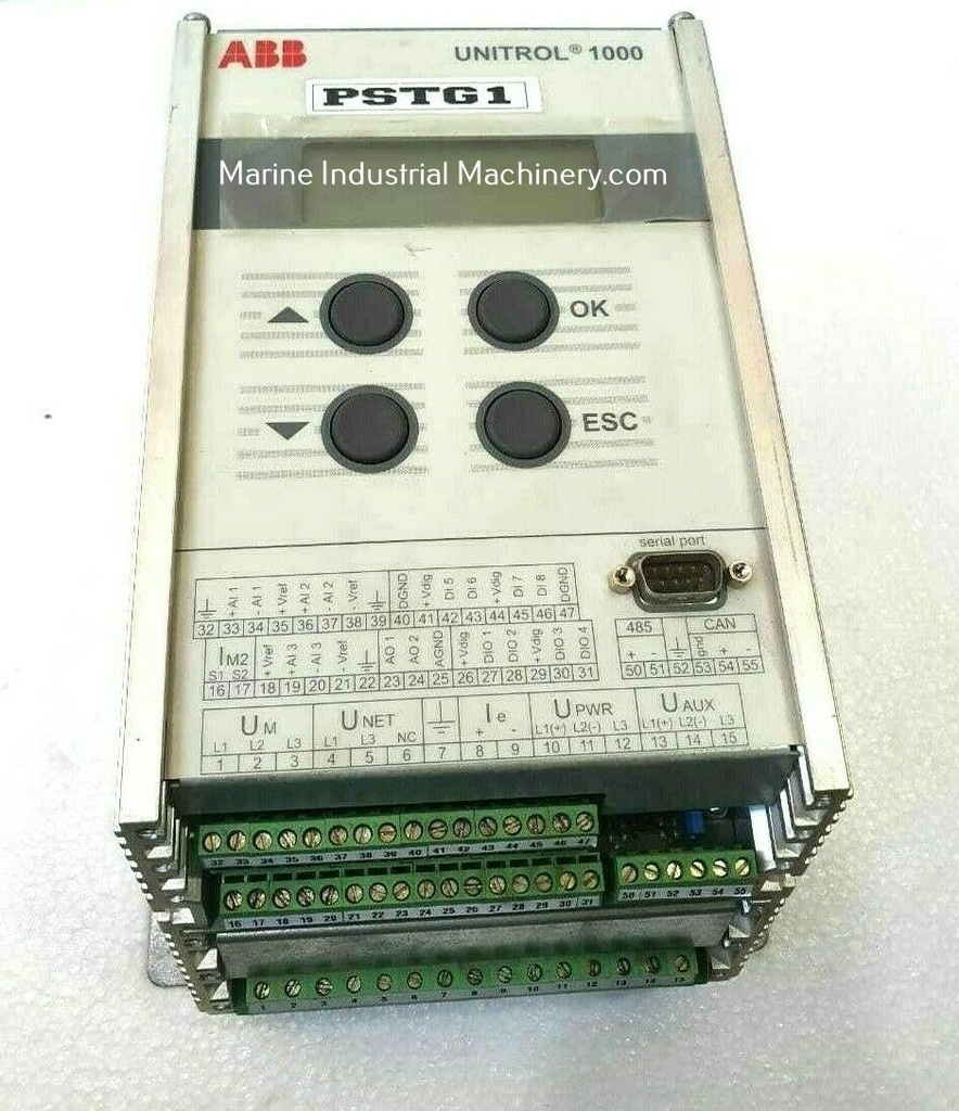 ABB UNITROL 1000 3BHE014557R0003 Automatic Voltage Regulator