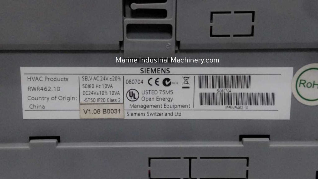 Siemens RWR462.10 Controller