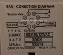 Omron SAO-Q1N Current Sensor