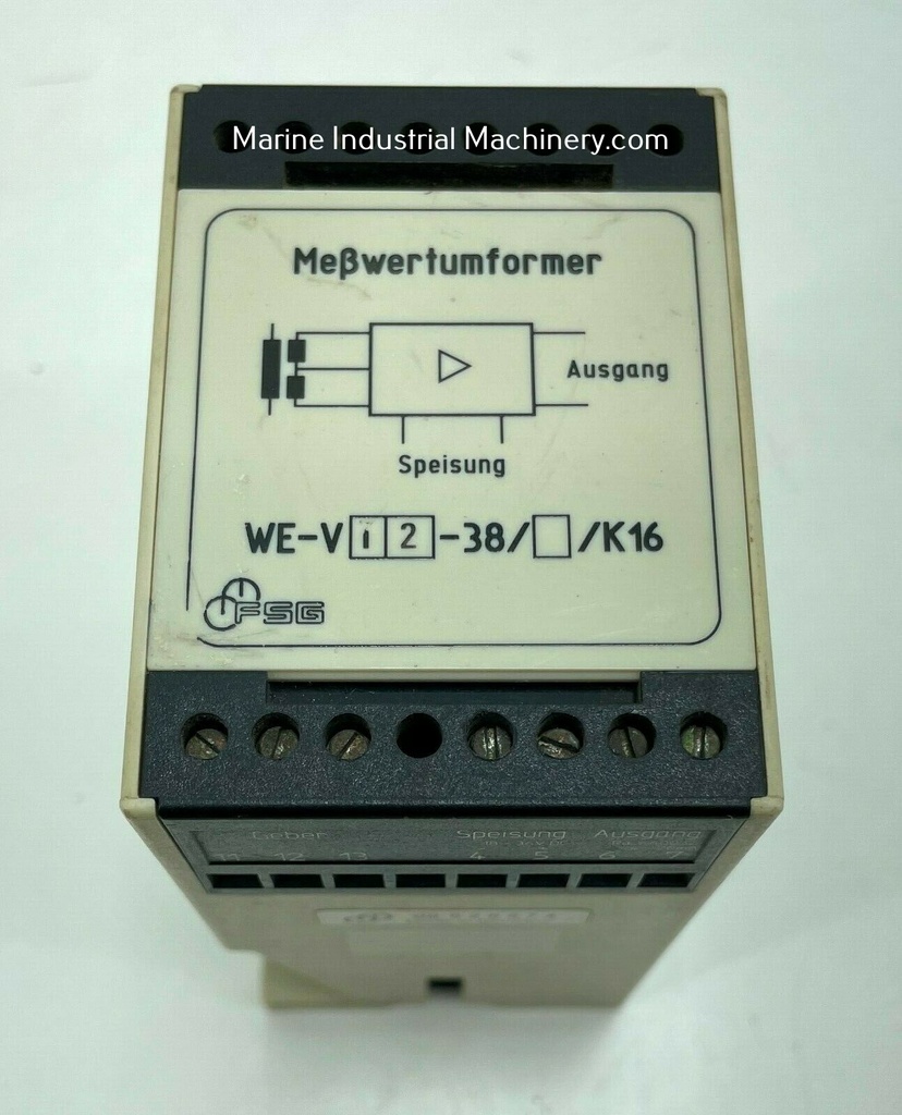 FSG WE-Vi2-38/K16 Encoder Transducer Inclination Meter Signal Converter Device