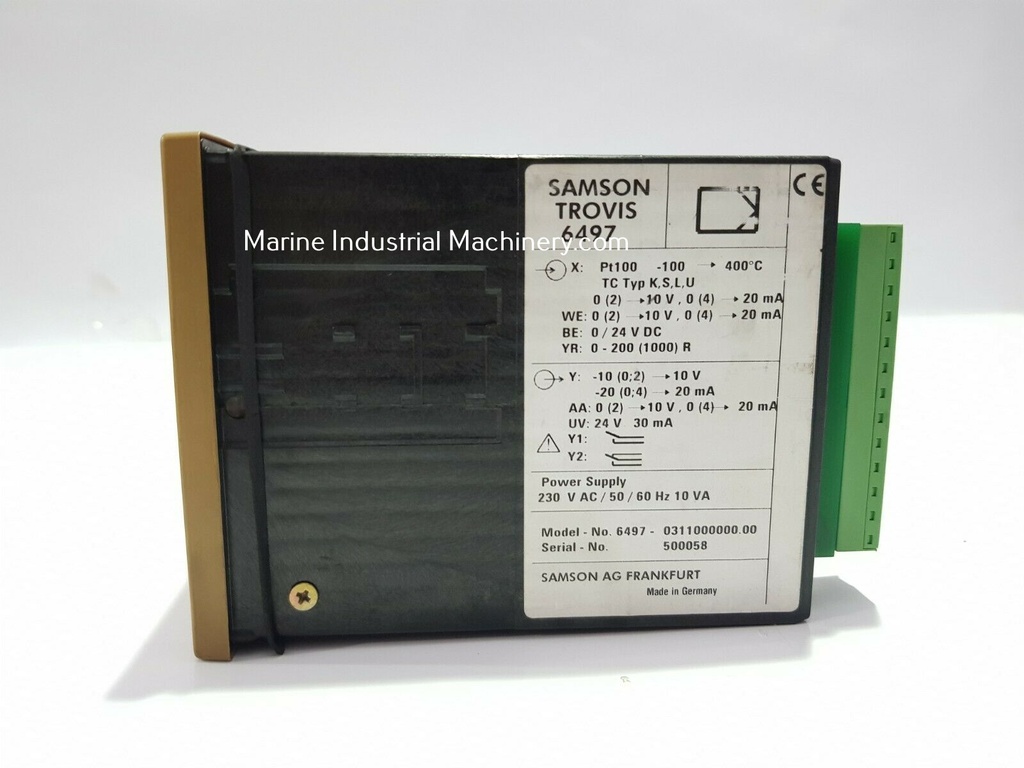 SAMSON TROVIS 6497 Industrial Controller Digital Led Display