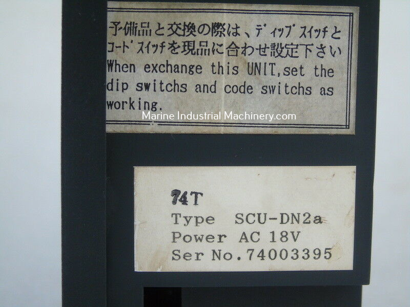Jrcs SCU-DN2A Motor Electric Starter Control Unit