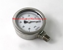 Noshok 316 SS Tube & Socket Pressure Gauge (-30 to 0)