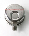 Noshok 316 SS Tube & Socket Pressure Gauge (-30 to 0)