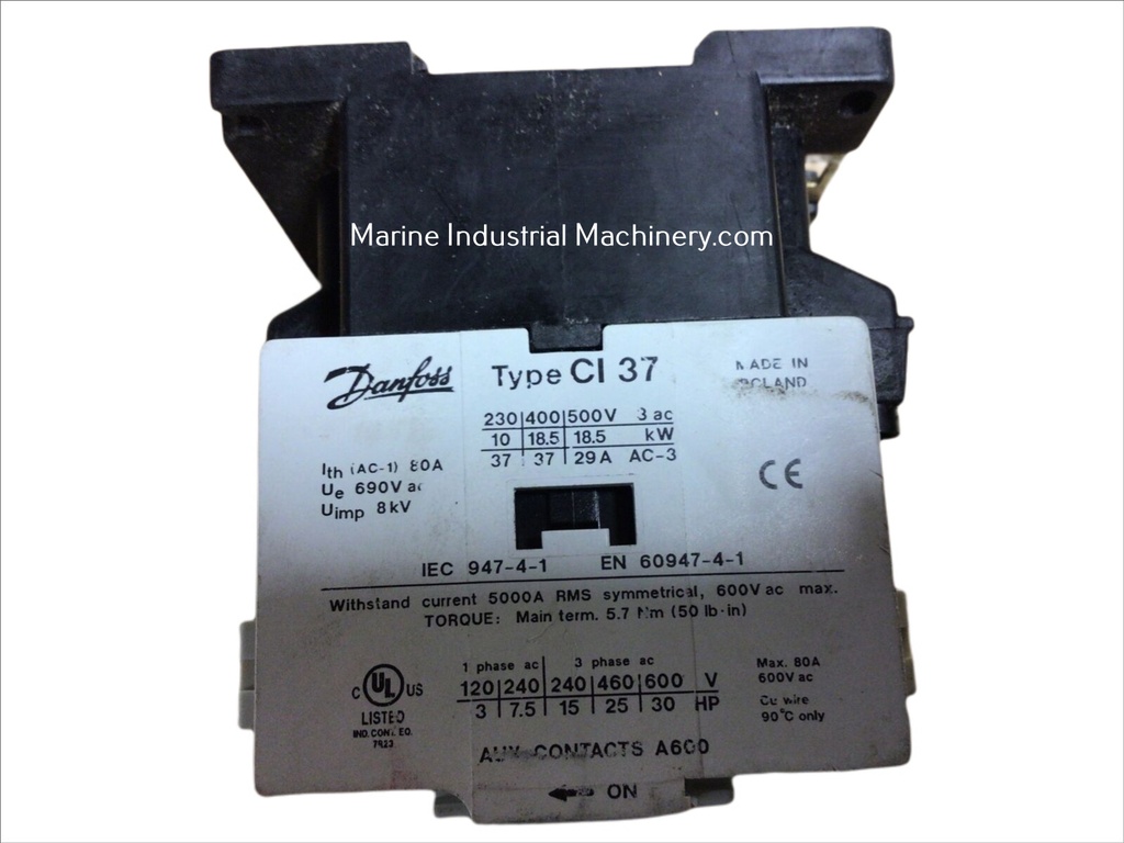 Danfoss ECI 20-3 037N0028 Contactor