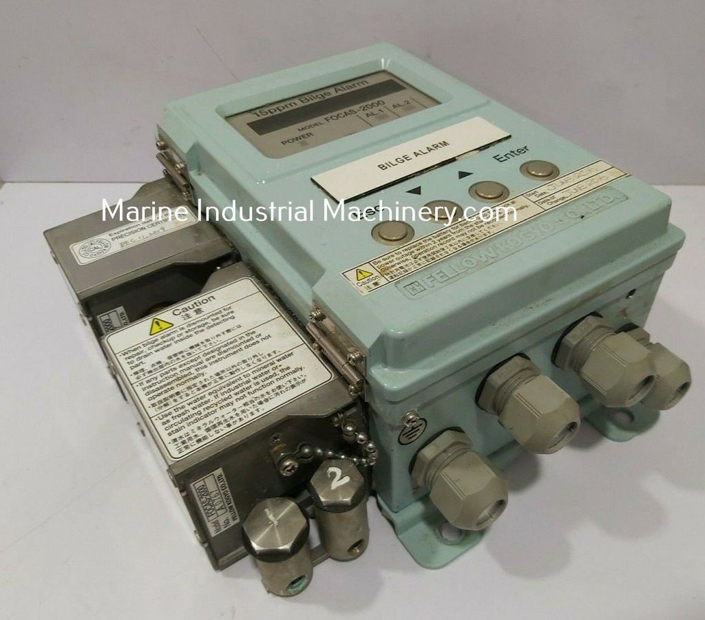 Fellow Kogyo FOCAS-2000 15ppm Bilge Alarm