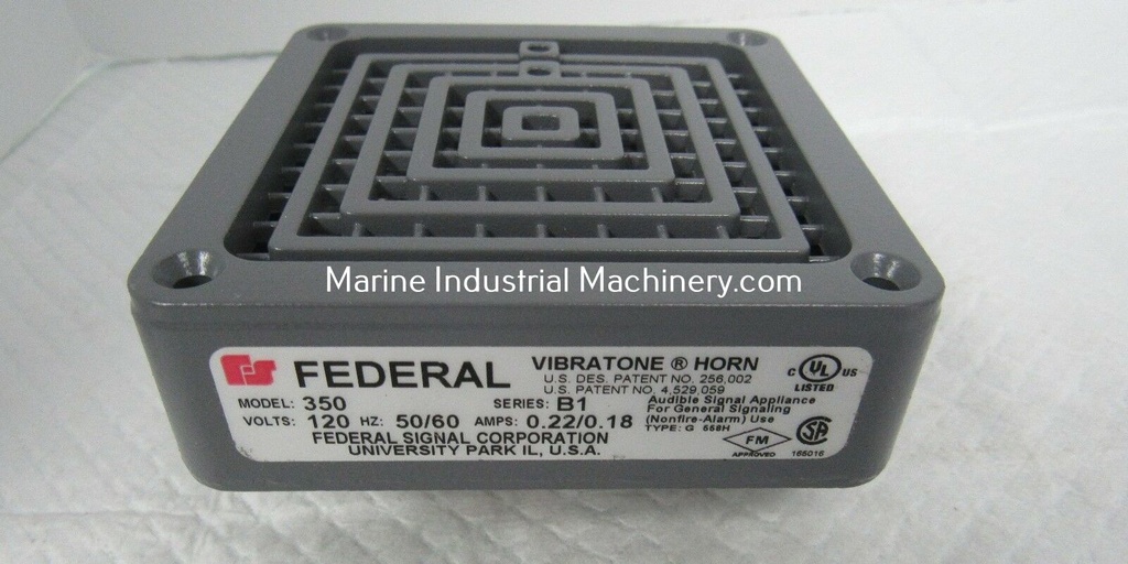 Federal 350-120-30 Horn Alarm