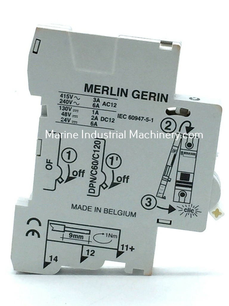 Merlin Gerin 26924 Multi 9 Auxiliary Contactor ON-OFF Switch