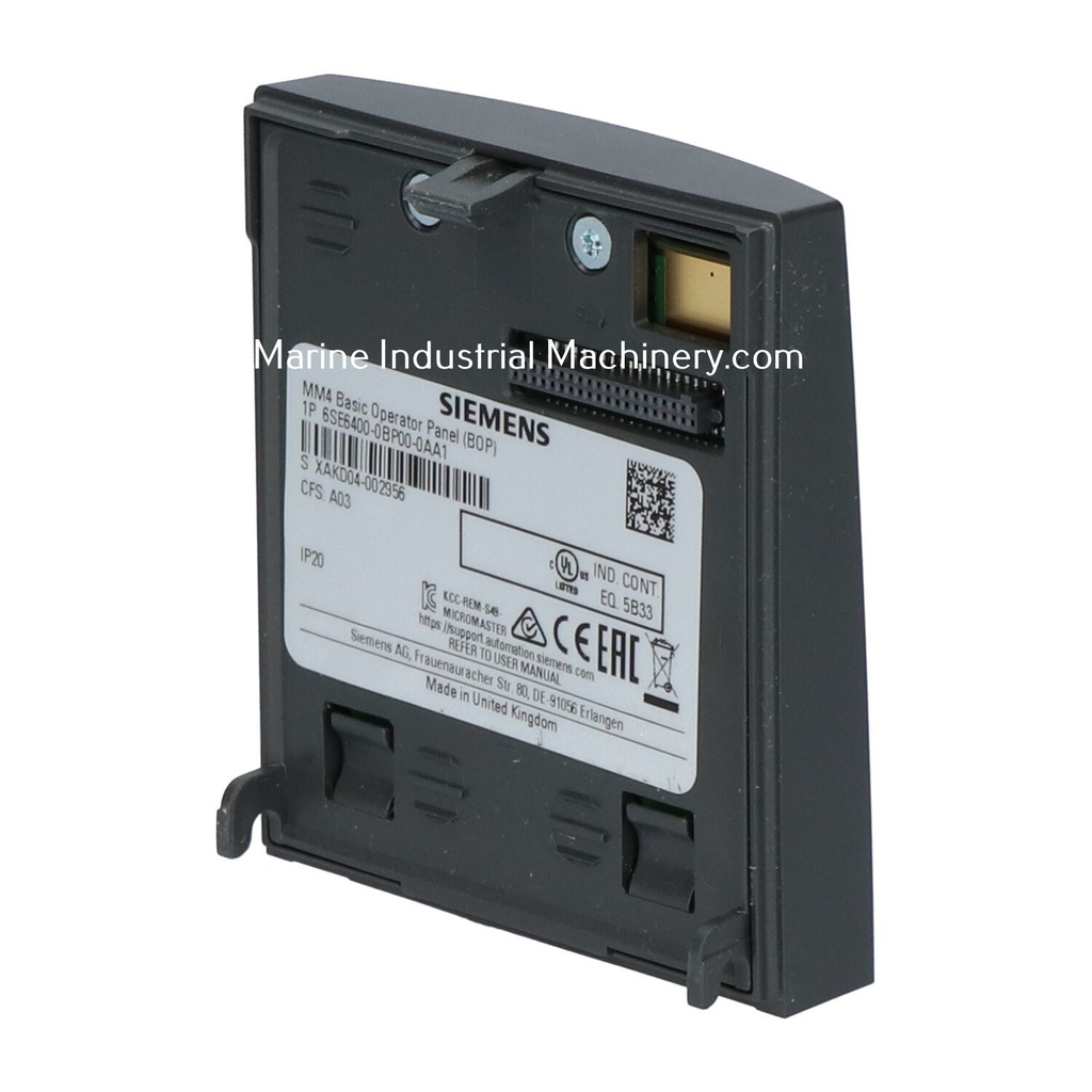 Siemens 6SE6400-0BP00-0AA1 Basic Operator Panel