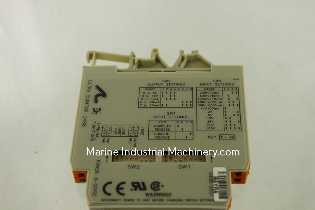 Action Instruments G408 Ultra Slimpak Configurable Isolator