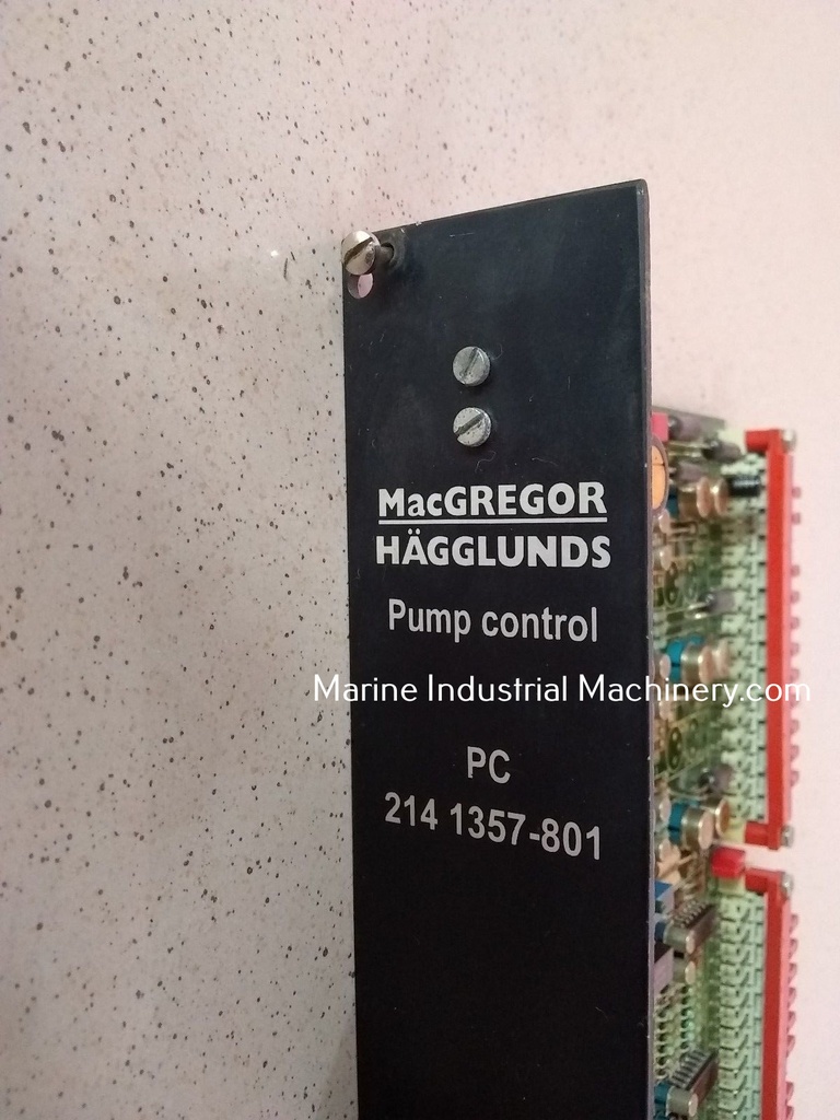 Macgregor Hagglunds 214 1357-801 Pump Control Pcb Card