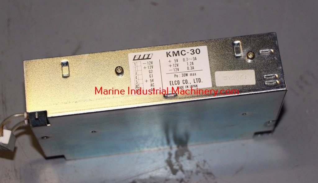 Elco KMC-30 Power Supply