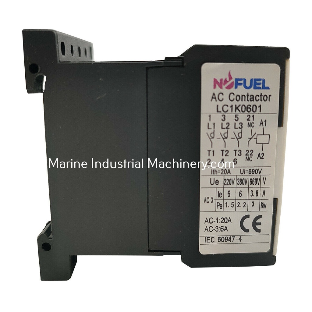 Nofuel LC1K0601 AC Contactor