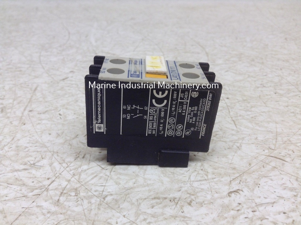 Telemecanique LA1 DN11 Contact Block