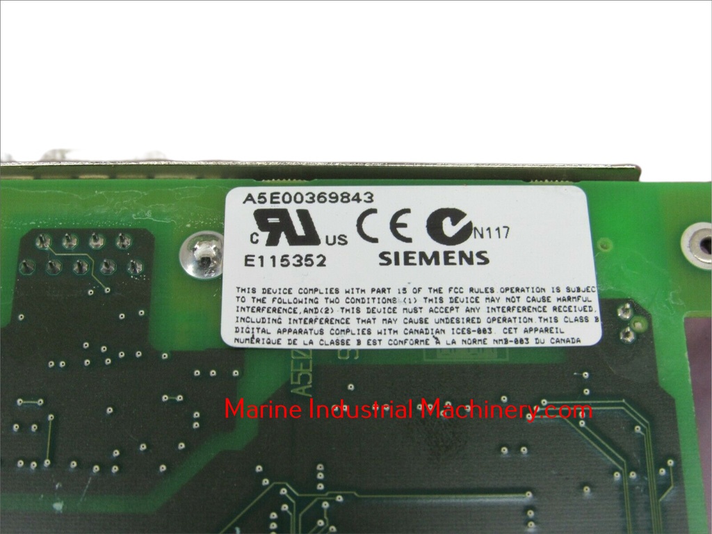 Siemens A5E00369843 Communication Card