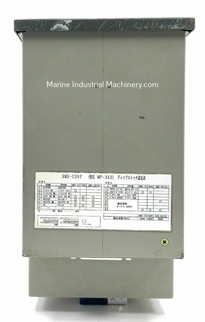 JRCS Nada MP262-35R3F Terminal Panel Printer Alarm Printer