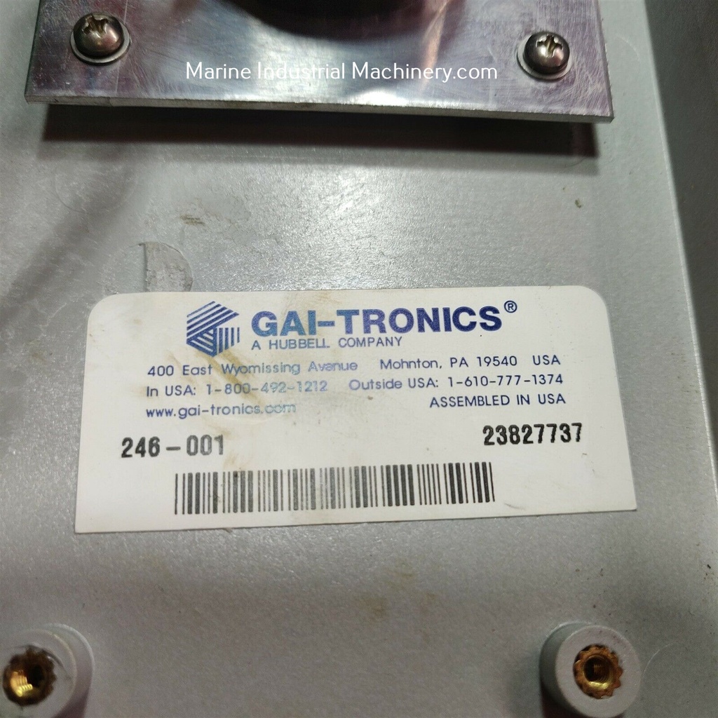 Gai-Tronics Model 246-001 Rugged Indoor Industrial Handset Telephone