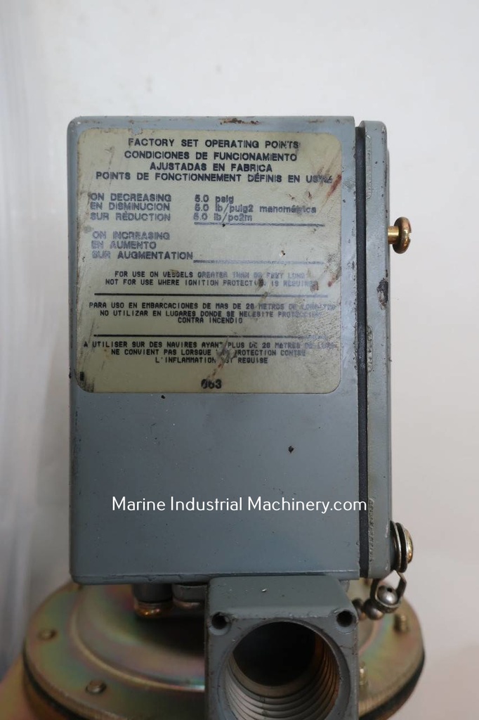 Square D GAW-1 9012 Pressure Switch