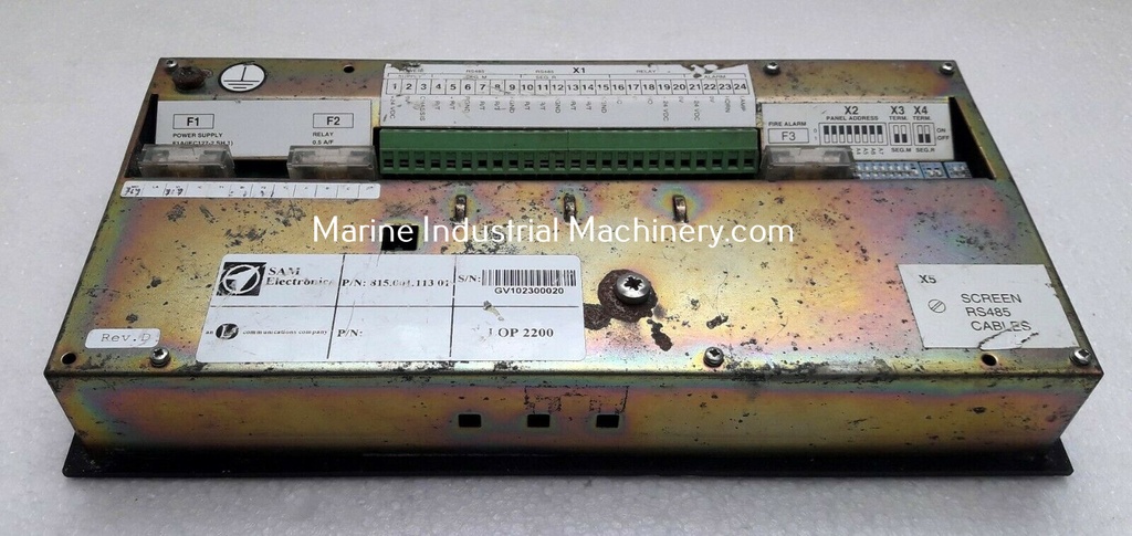 Sam Electronics LOP 2200 815.001.113 Monitoring and Control System