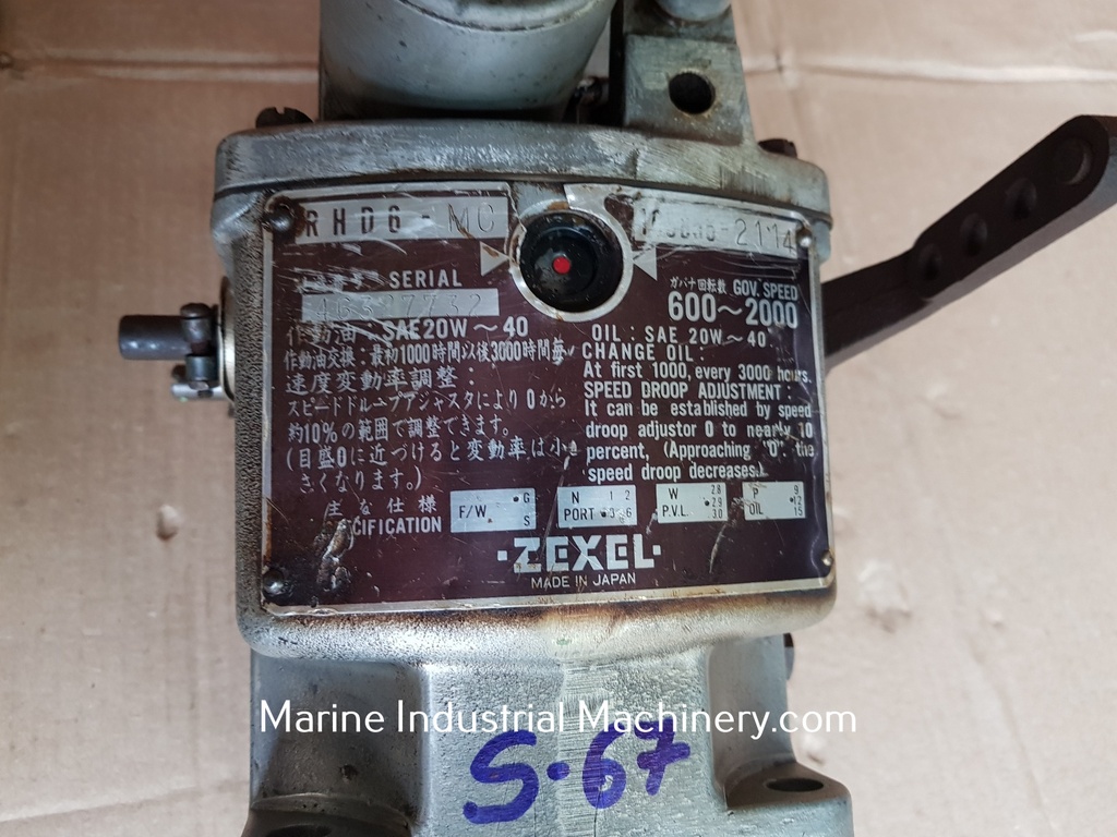 Zexel RHD6-MC Governor