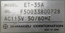 Shimadzu ET-35A Oil Content Meter Model