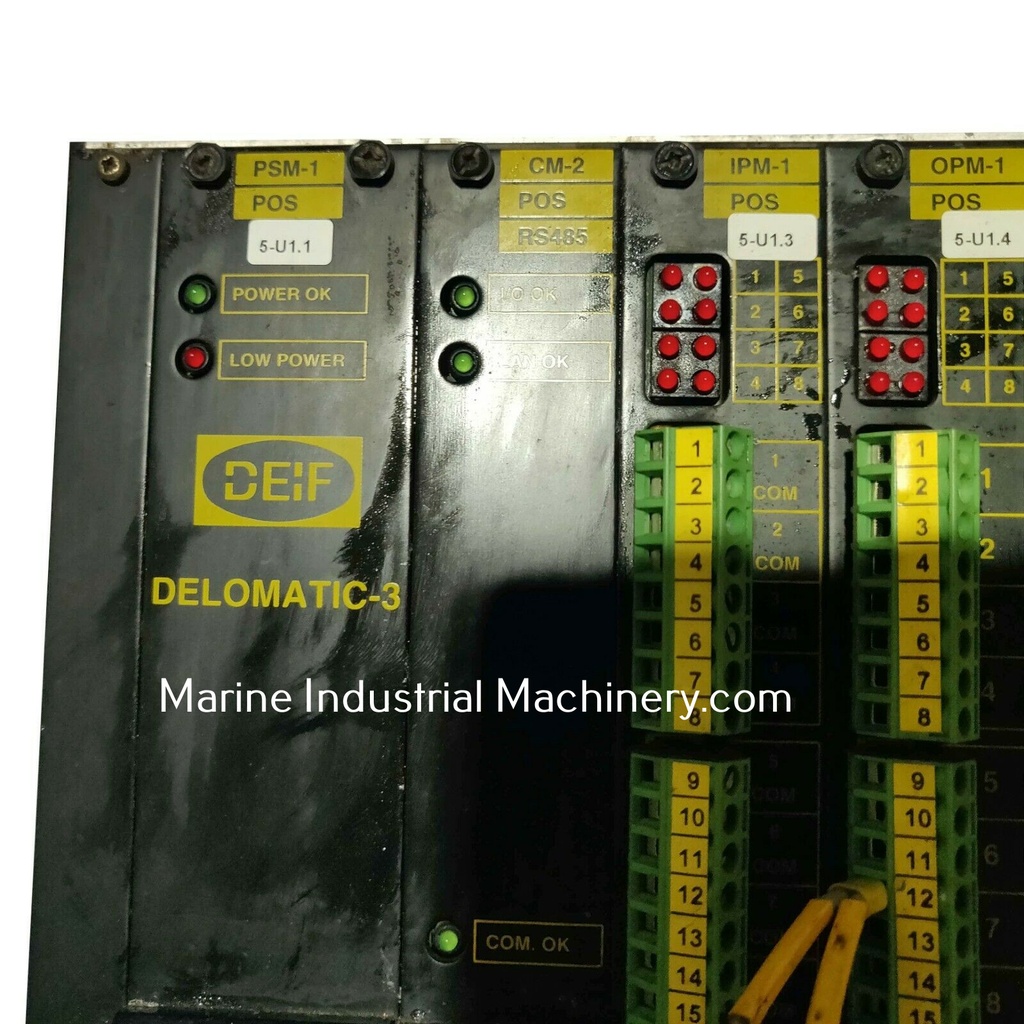 Deif DGU 1 Delomatic-3 Control System With Control Panel