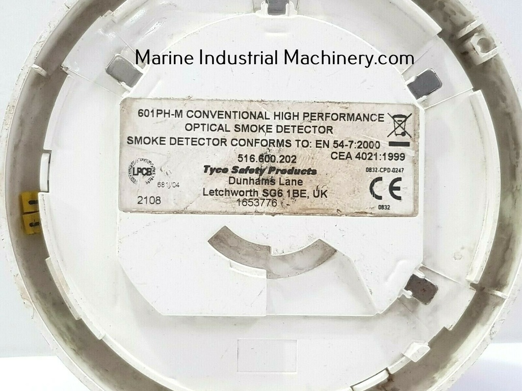 Tyco 516.600.202 601PH-M Conventional High Performance Optical Smoke Detector