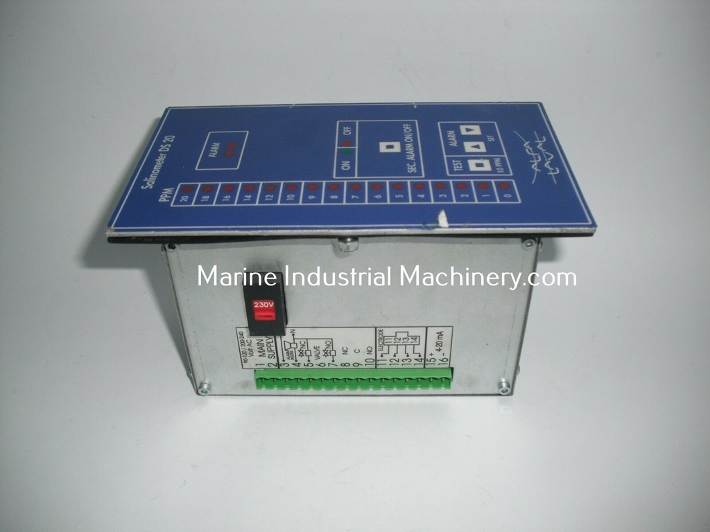 Alfa Laval DS 20 Salinometer Relay Control