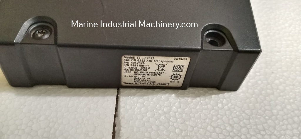 Sailor TT-6282A AIS Transponder Control Panel