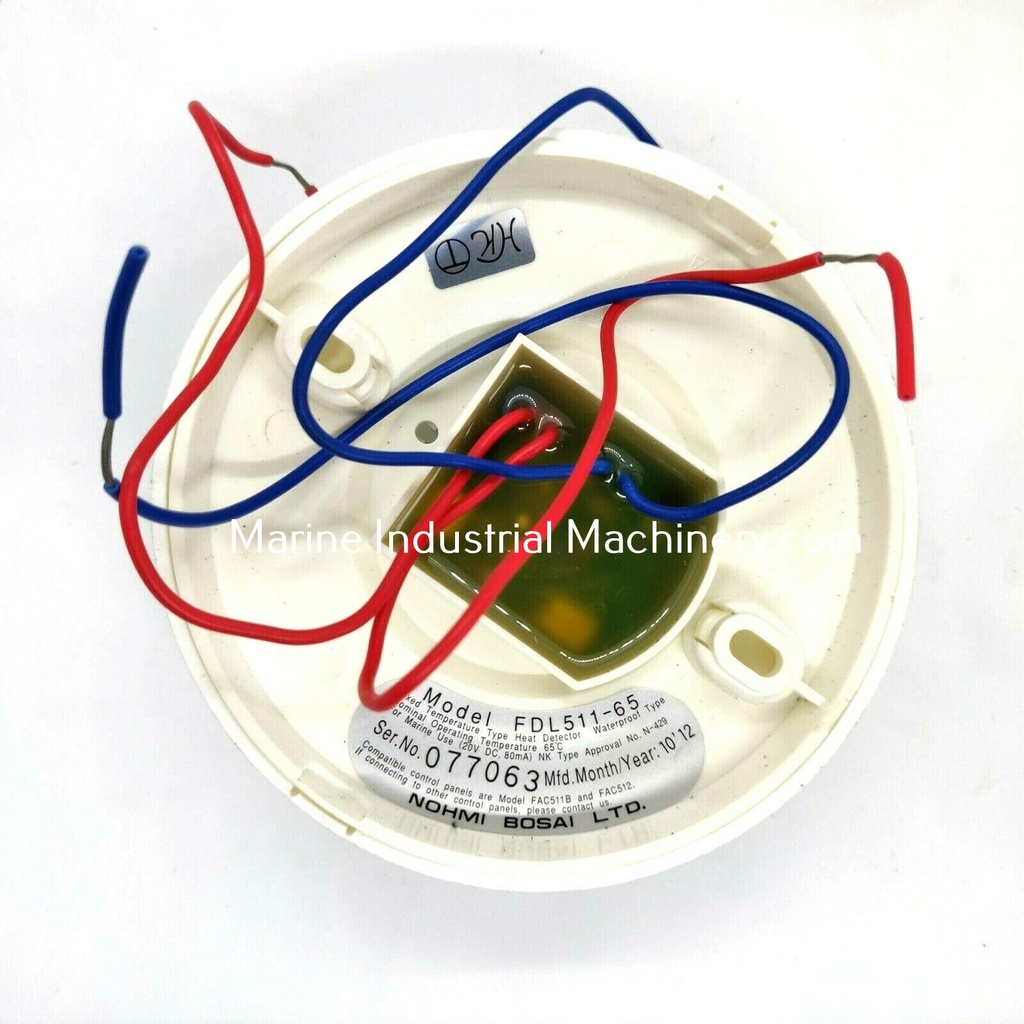 Nohmi Bosai FDL511-65 Heat Detector