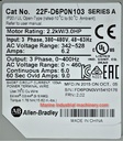 Allen-Bradley Powerflex4M 22F-D6P0N103 AC Drive