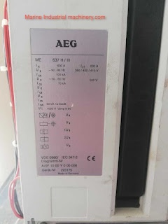 AEG ME07-ME 637 H-III Air Circuit Breaker