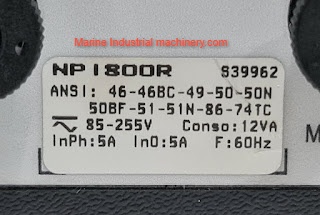 ICE-CEE-Procom NPI800R NP800R Phase And Earth Overcurrent Protection Relay