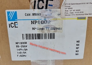 ICE-CEE-Procom NPI800R NP800R Phase And Earth Overcurrent Protection Relay