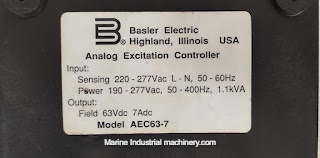 Basler AEC63-7 Analog Excitation Controller