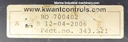 Kwant Controls Norm Engine Order Telegraph
