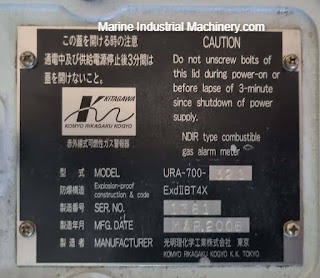 Komyo Rikagaku URA-700 Gas Detector Head Pressure-Resistant Explosion