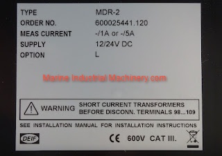 Deif MDR-2 Multi Differential Relay