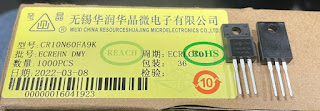 Wuxi China CR10N60FA9K Semi Conductor Transistor