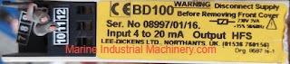 Lee-Dickens BD 100 Single Level Trip Amplifier