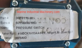 Amot Controls 4140ck1h13aa0-ee Pressure Switch