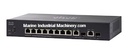 Cisco SG350-10P 10-Port Gigabit PoE Managed Switch