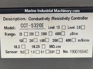 ROC CCT-5320E Conductivity-Resistivity Controller